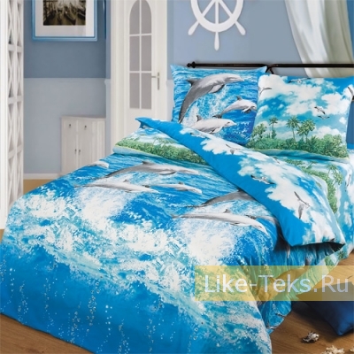 Постельное белье Бязь МОРСКОЙ БРИЗ
